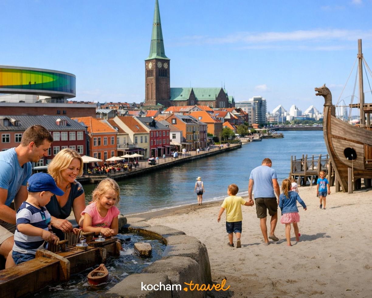 Ilustracja do tematu: Gotowy plan podróży: wyjazd do Aarhus w Danii na rodzinny weekend z atrakcjami dla najmłodszych
