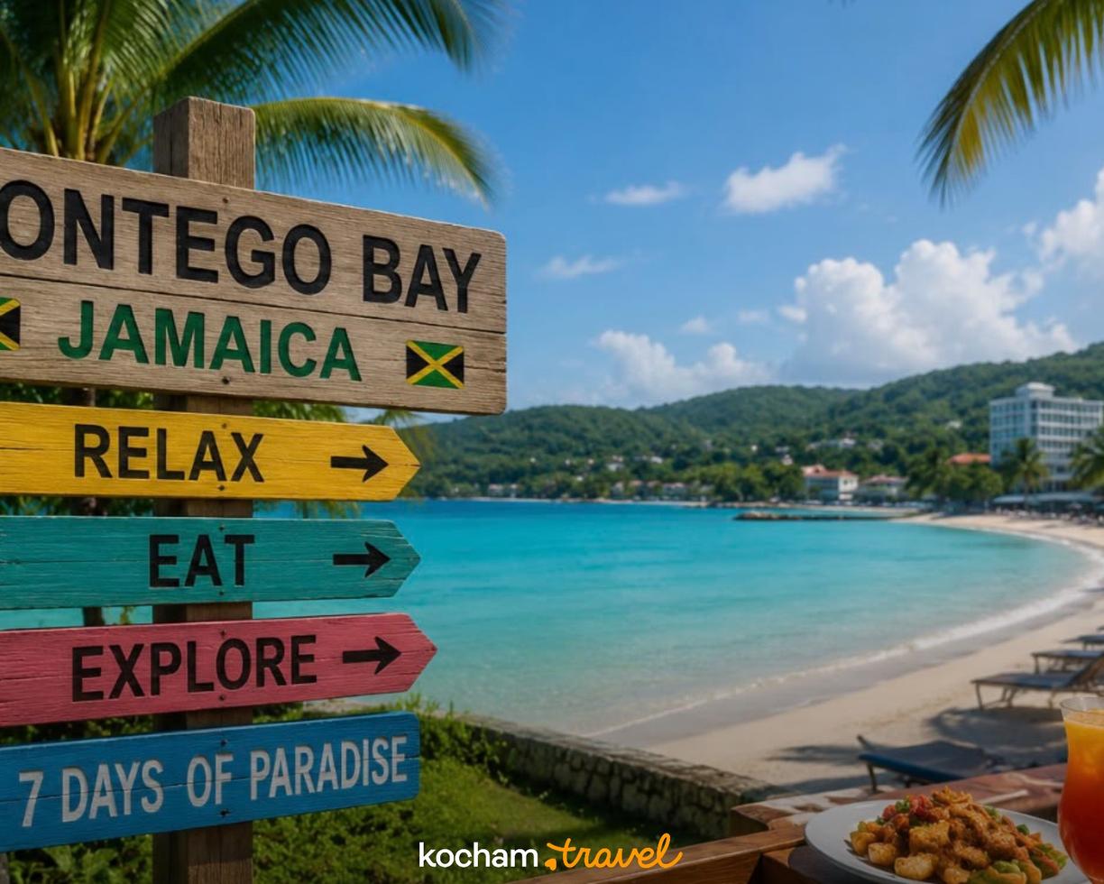 Gotowy plan podróży: wyjazd do Montego Bay na Jamajce na 7 dni z czasem na relaks, jedzenie i zwiedzanie