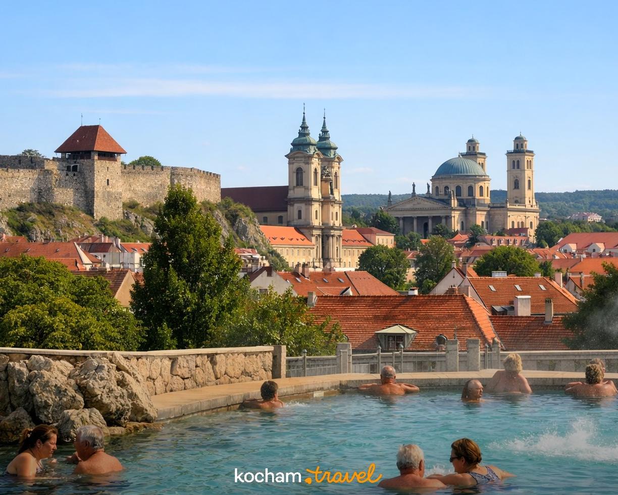 Ilustracja do tematu: City break w Egerze na Węgrzech: weekend śladami historii i relaks w gorących źródłach.