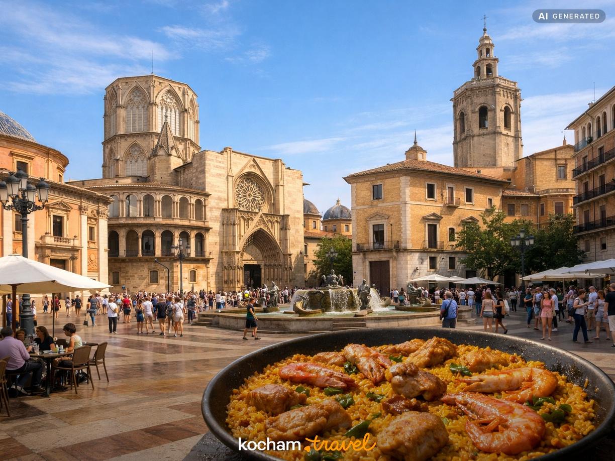 Dzień 1: Historyczne serce i smaki Walencji w Walencja