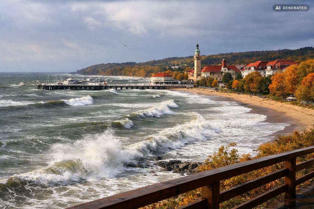 Planujesz jesienny wyjazd nad morze? w Sopot