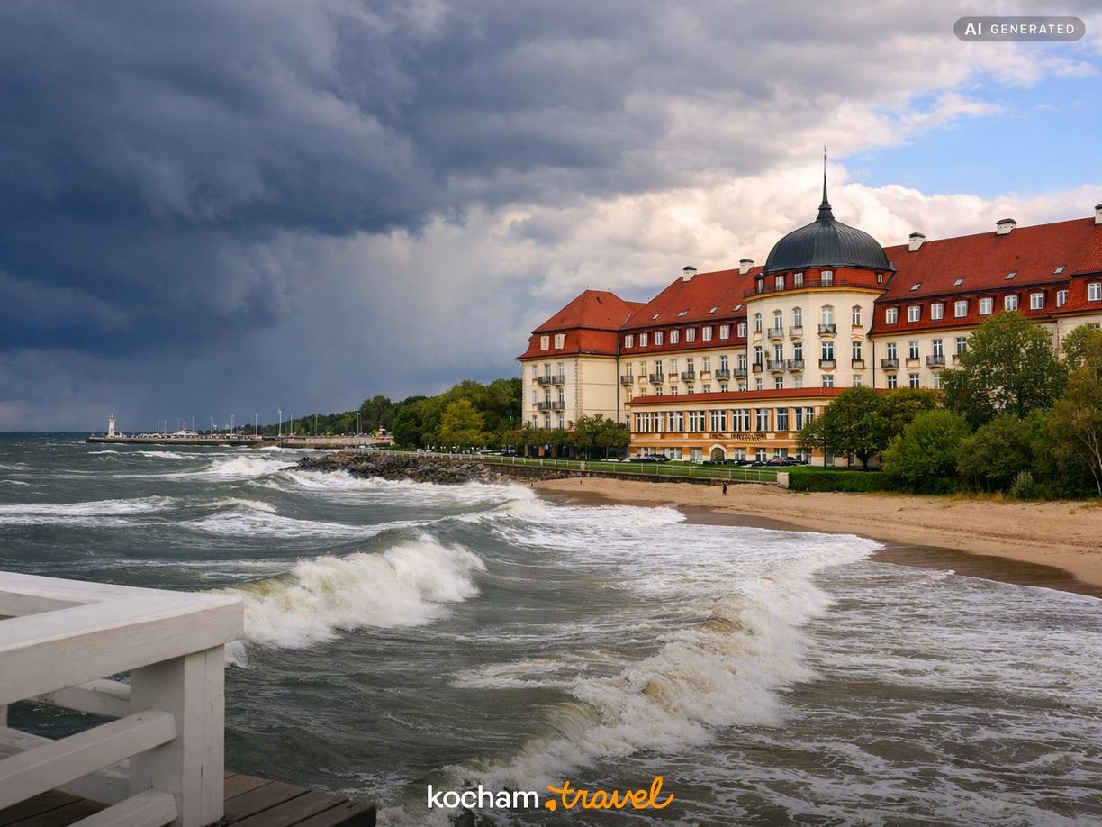 Reagowanie na nagłe pogorszenie pogody w Sopot
