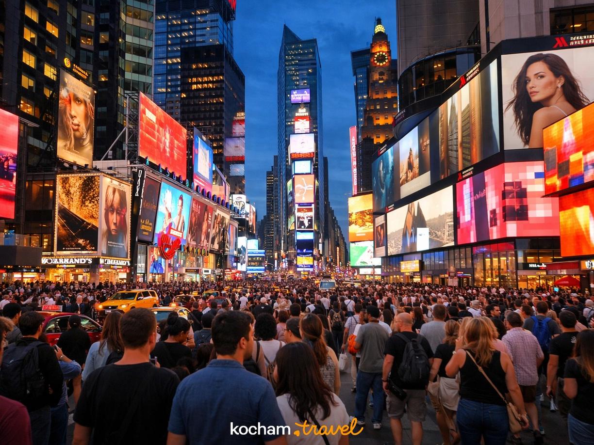 Dzień 2: Tętniący życiem Midtown Manhattan w Nowy Jork