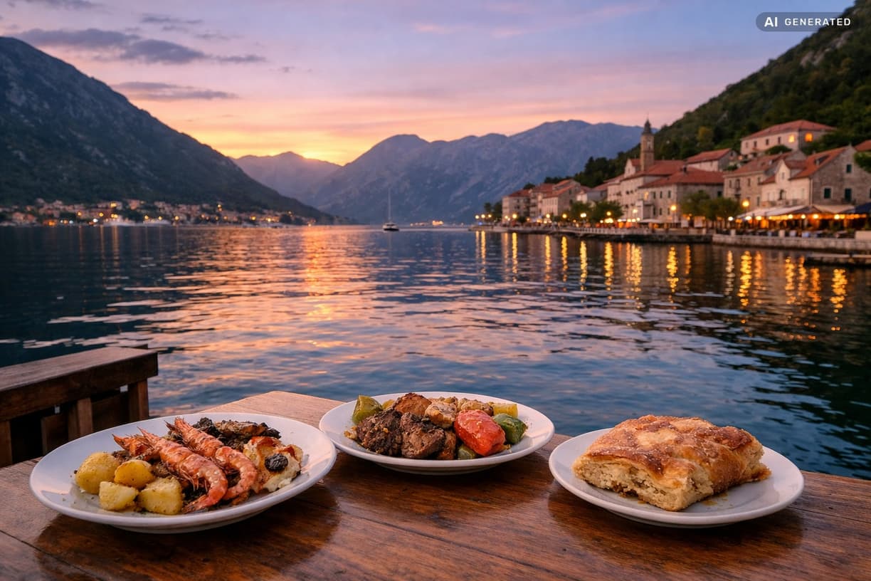 Szukasz idealnego miejsca na kolację? w Kotor