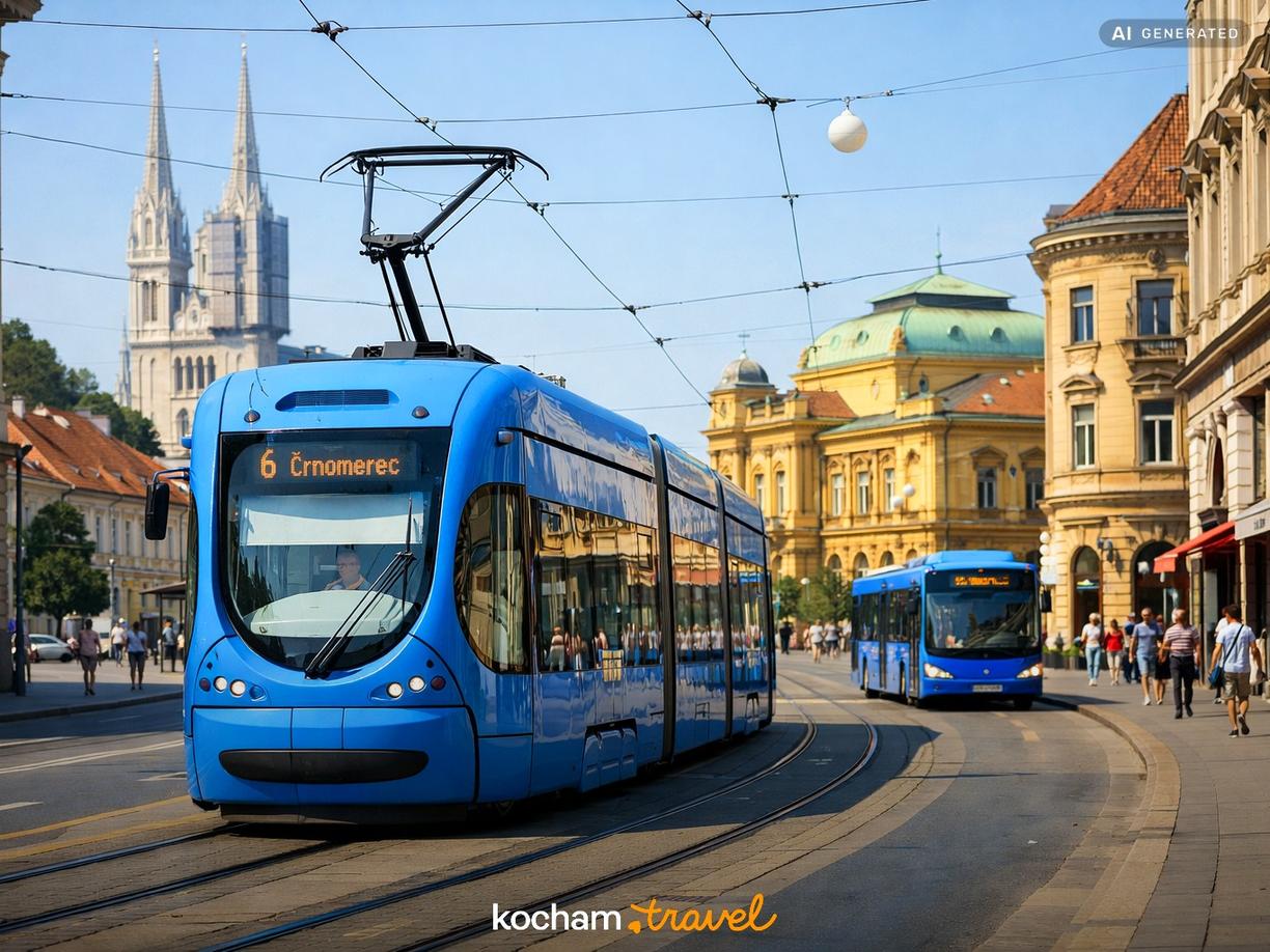 System komunikacji miejskiej ZET: Tramwaje i autobusy w Zagrzeb