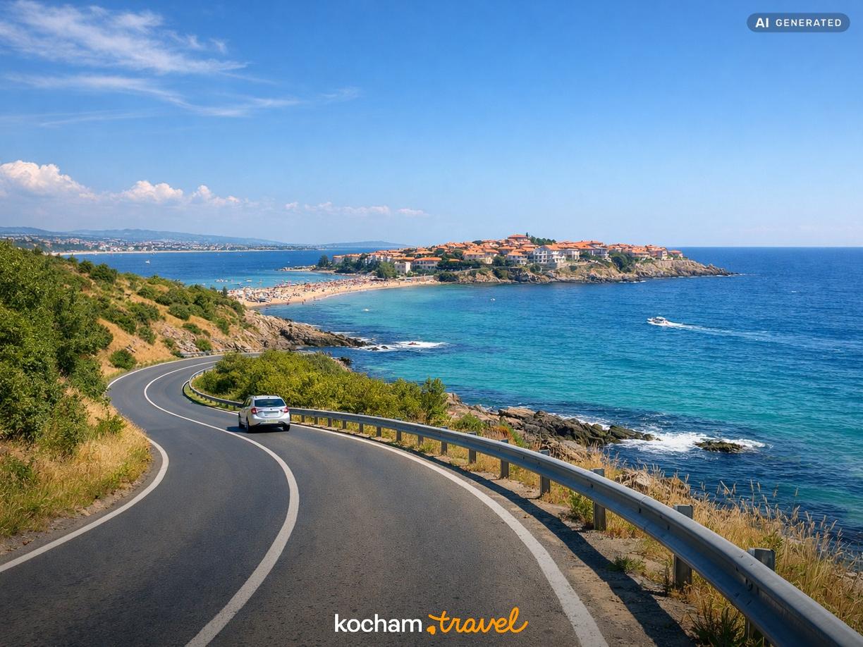 Dojazd do Sozopolu i logistyka na miejscu w Sozopol
