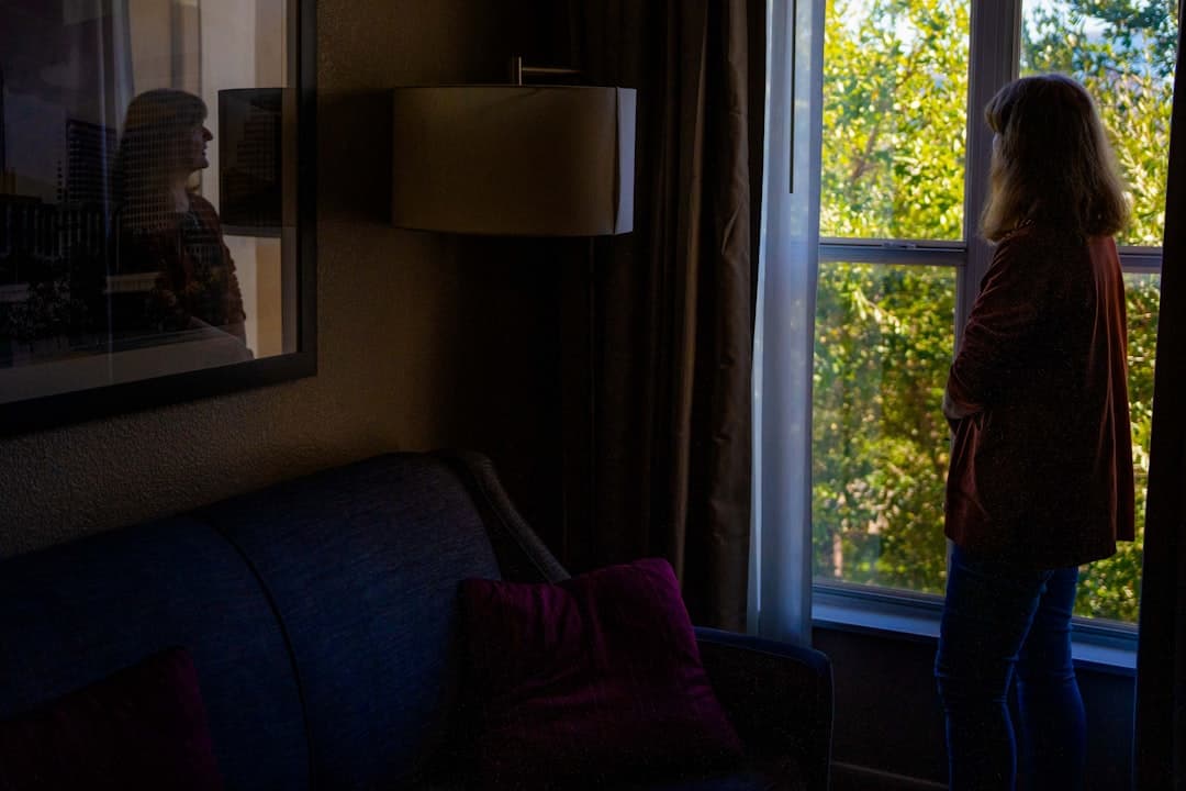 Luksusowy pokój hotelowy z widokiem