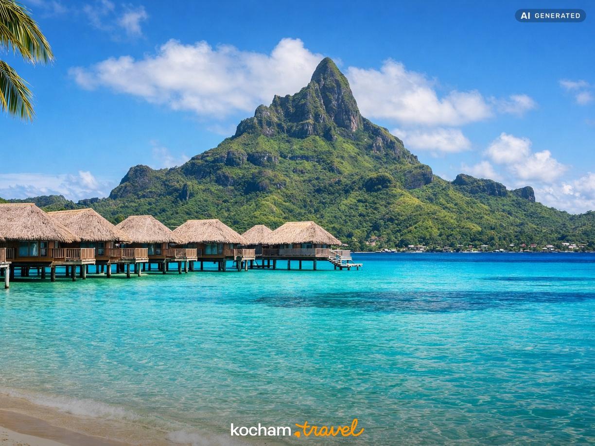 Bora Bora – perła oceanu i jej największe skarby w Bora Bora