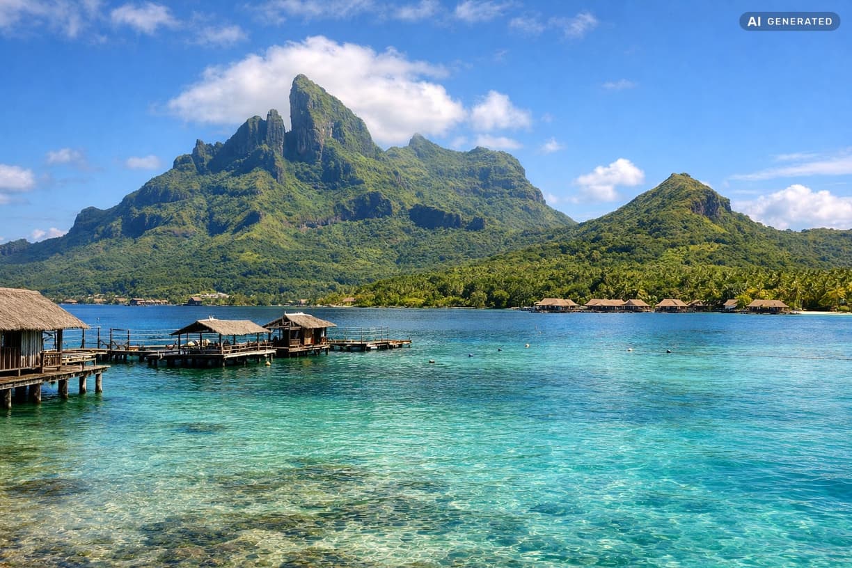 Planujesz podróż życia na Polinezję? w Bora Bora