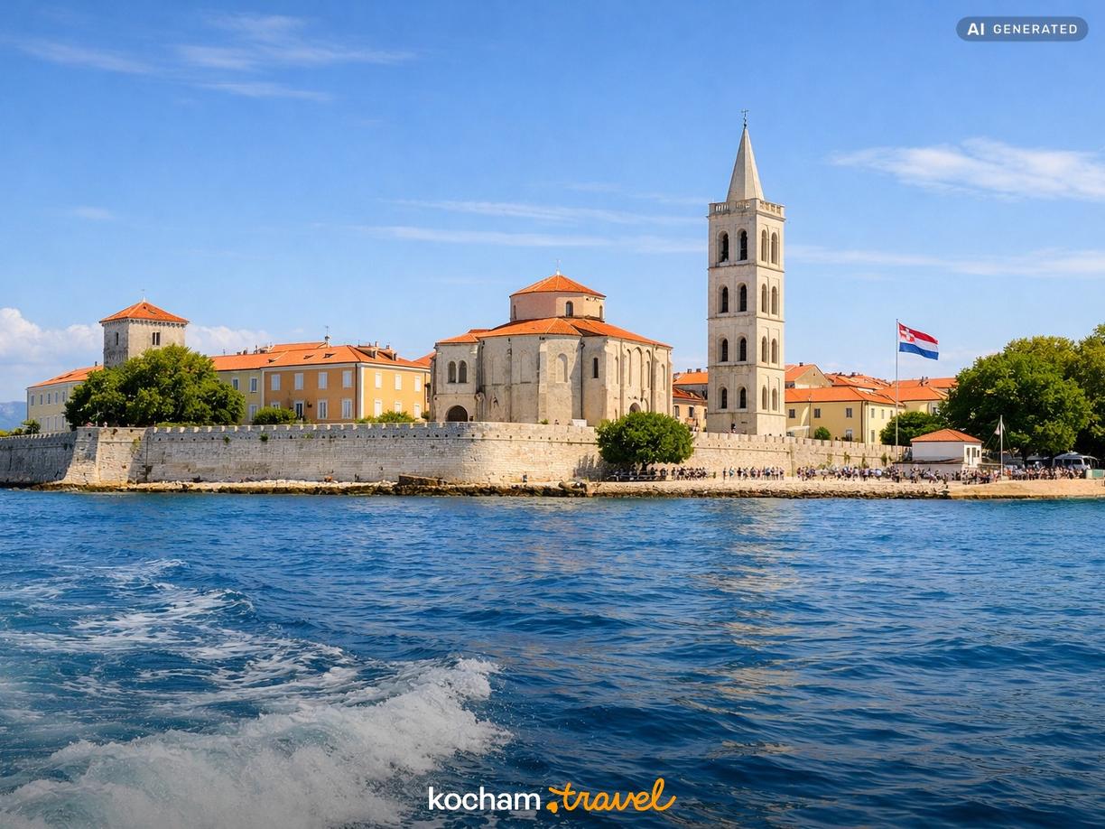 Zadar z perspektywy wody i rejsów w Zadar