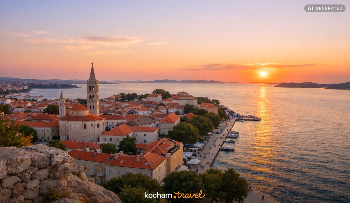 Ilustracja do tematu: Zadar: najlepsze punkty widokowe i zdjęcia?