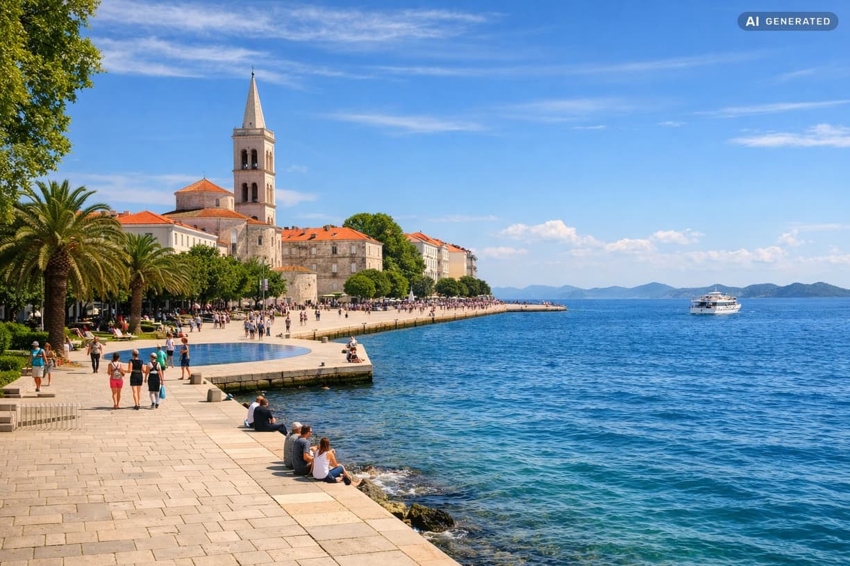 Planujesz fotograficzny spacer po Zadarze? w Zadar