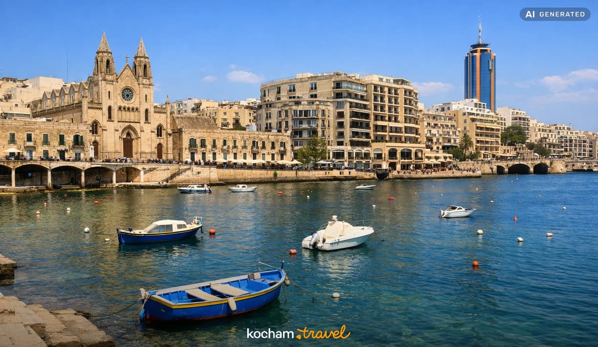 Ilustracja do tematu: Gotowy plan zwiedzania: St. Julian's, Malta - 3 dni
