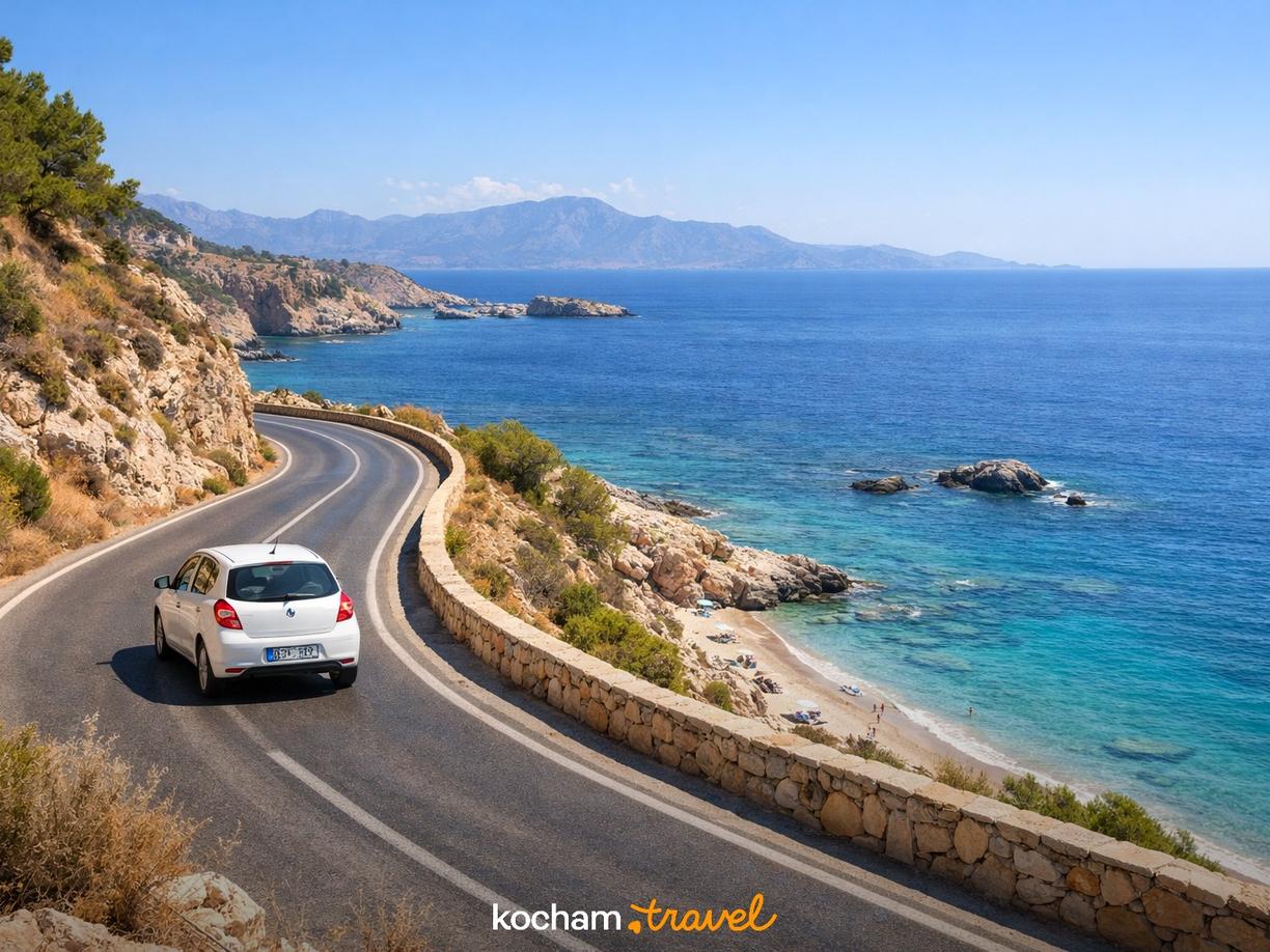 Transport na Rodos: Jak poruszać się po wyspie? w Rodos