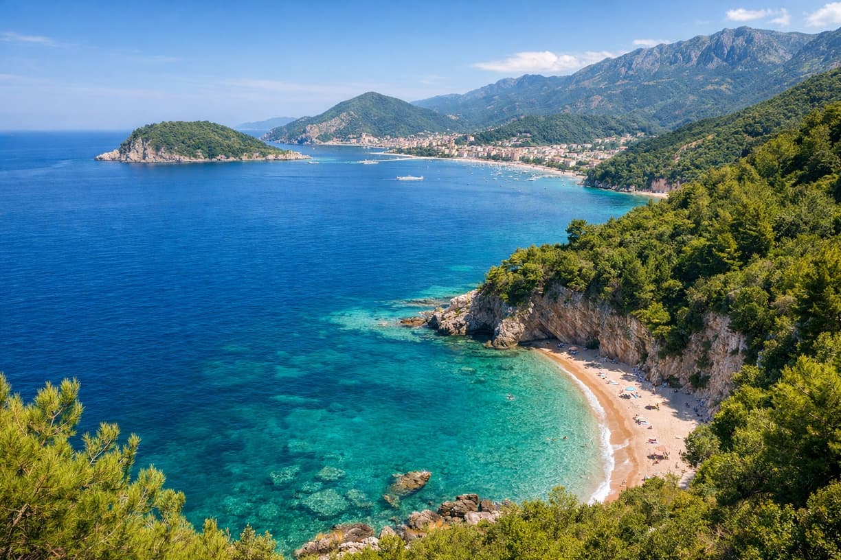 Zastanawiasz się, która plaża jest dla Ciebie idealna? w Budva