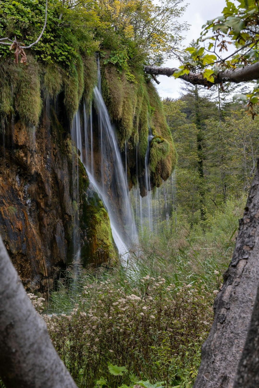 Wodospady w Parku Narodowym Jezior Plitwickich