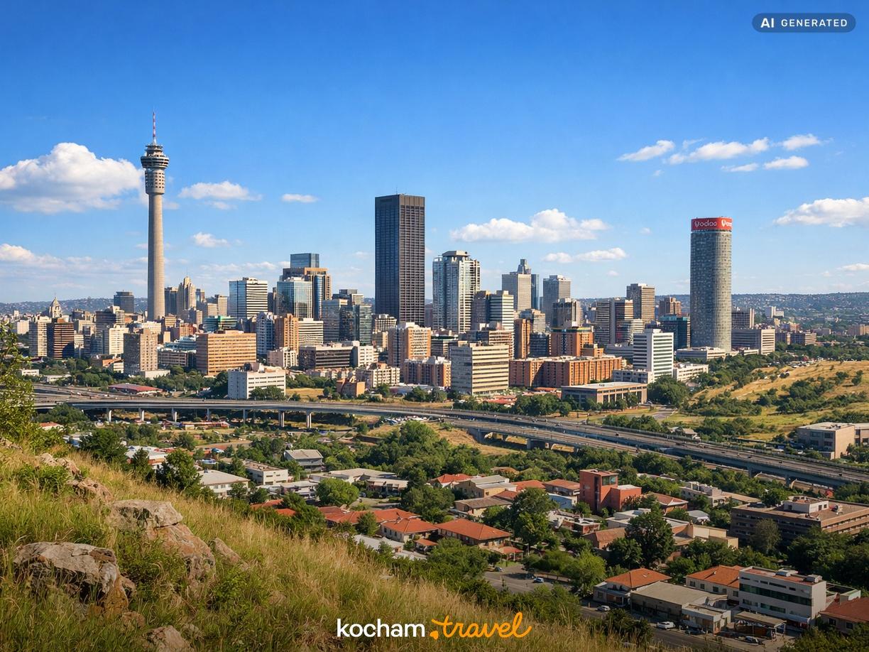 Johannesburg – dynamiczny początek wielkiej przygody w Afryka
