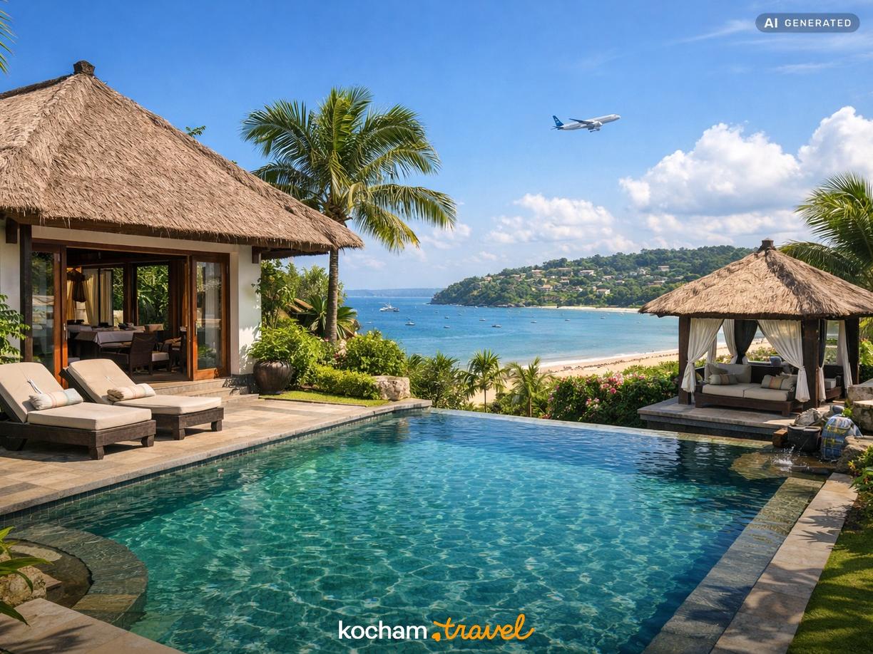 Dzień 1: Przylot na Bali i magia Jimbaran Bay w Jimbaran