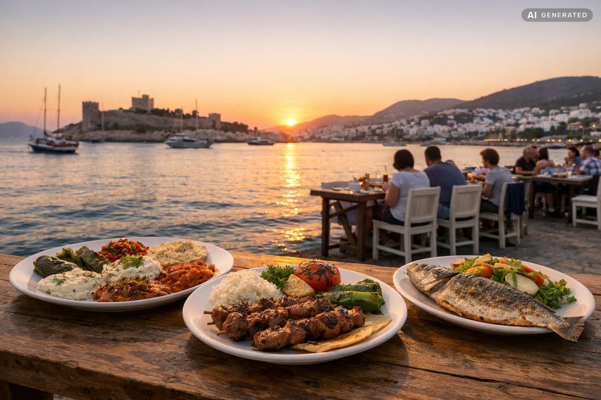 Zgłodniałeś na myśl o tureckich smakach? w Bodrum