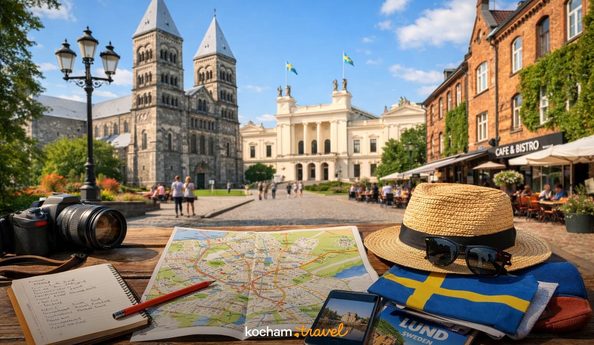 Ilustracja do tematu: Gotowy plan podróży: wyjazd na długi weekend czerwcowy do Lund w Szwecji