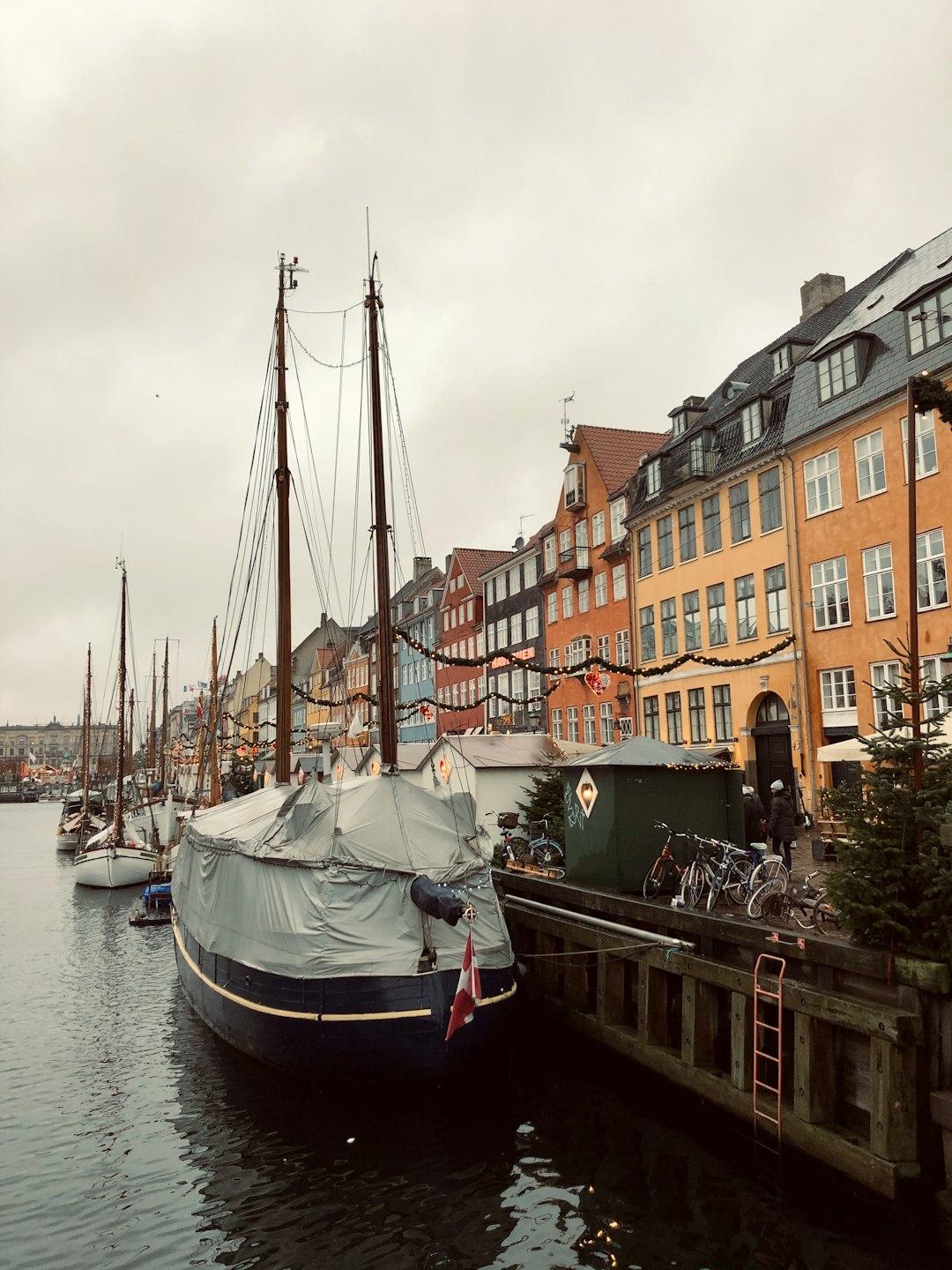 Kanał Nyhavn w Kopenhadze