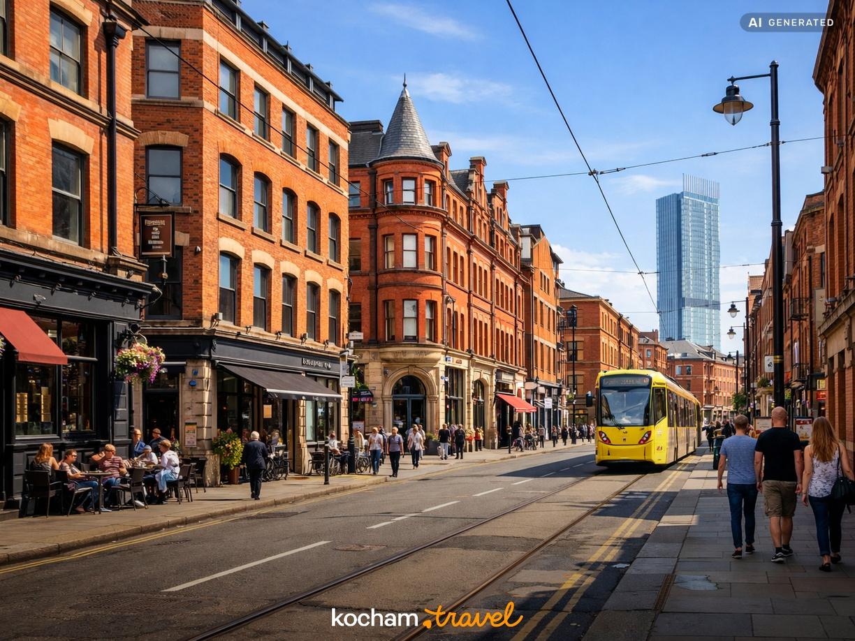 Najlepsze dzielnice na nocleg w Manchesterze w Manchester