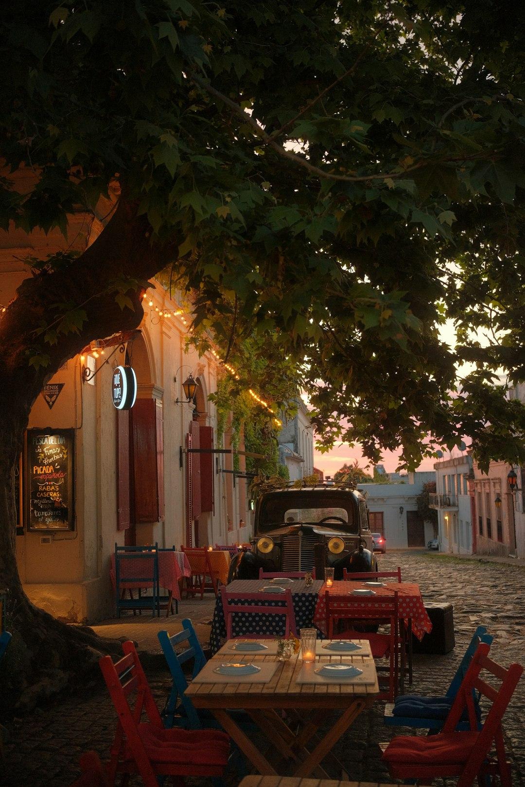 Zachód słońca nad Colonia del Sacramento