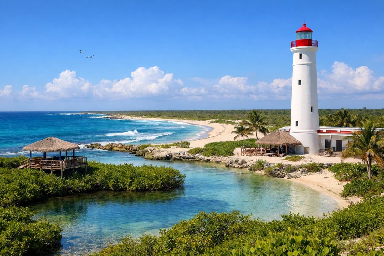 Odkryj ukryte skarby rezerwatu w Cozumel