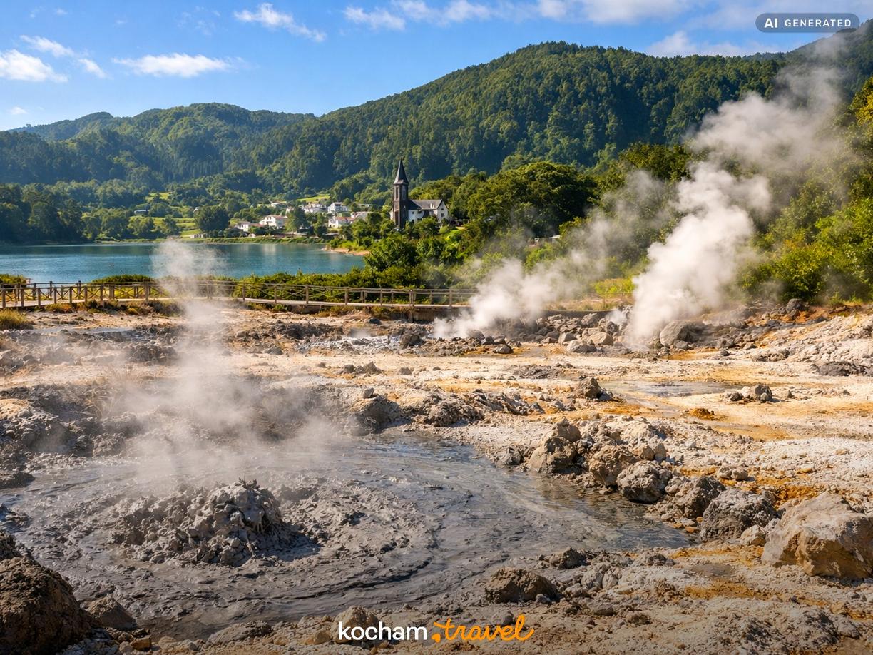 Drugi dzień poranek: Geotermalne serce Furnas w Sao Miguel