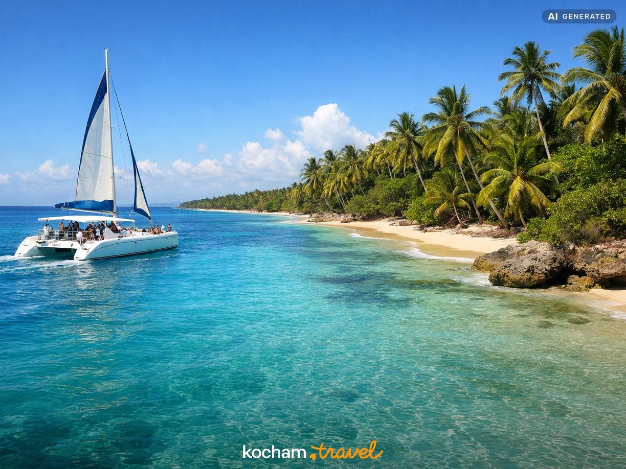 Dzień 10-11: Rejs wzdłuż wybrzeża i dzikie plaże w Punta Cana