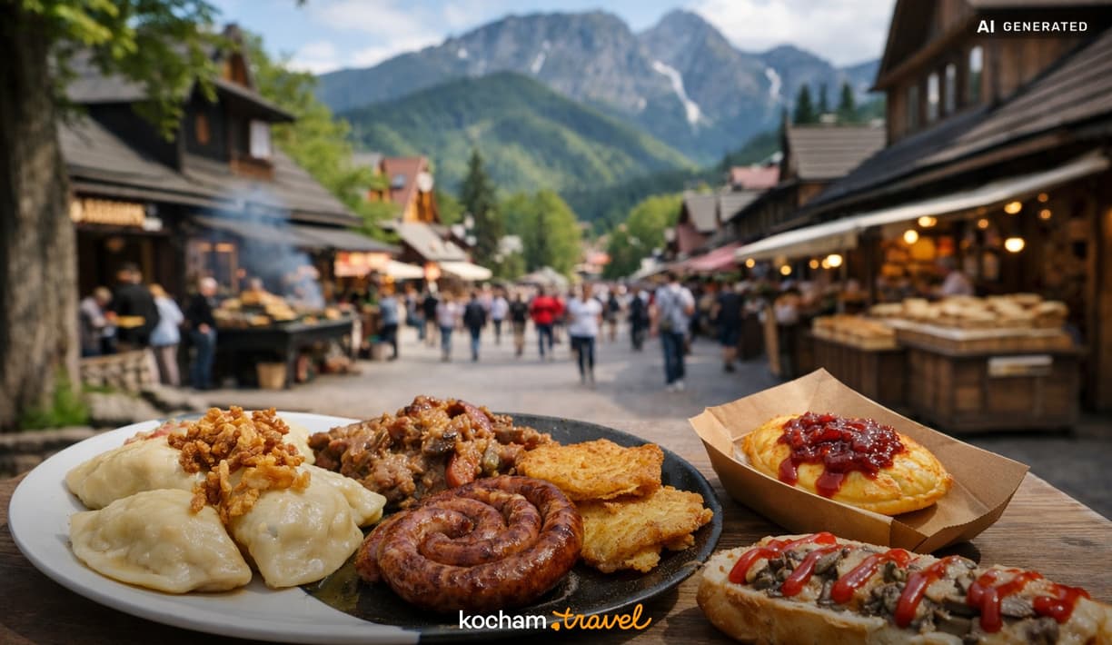 Ilustracja do tematu: Zakopane: gdzie zjeść — lokalne klasyki i street food?