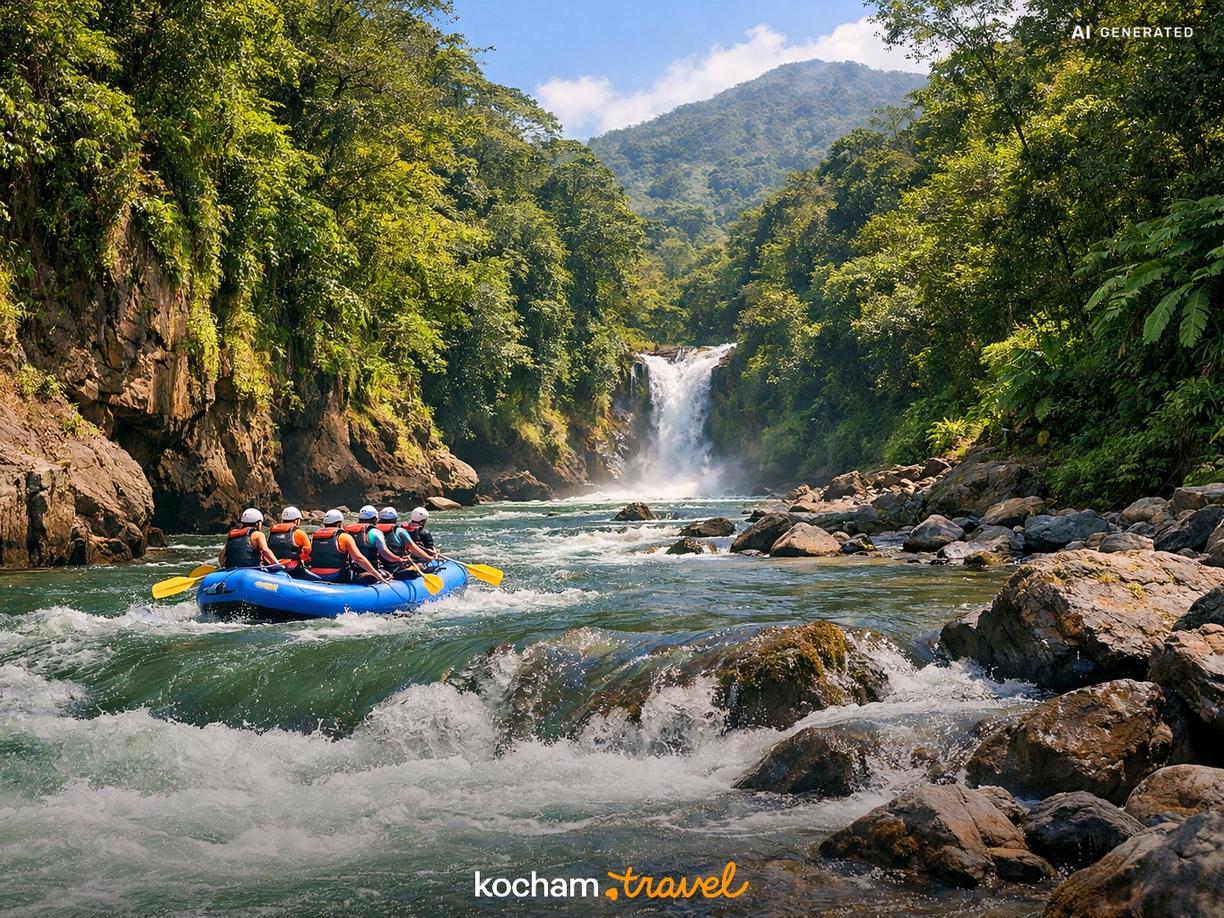 Rafting i wyprawy rzeczne w La Fortuna