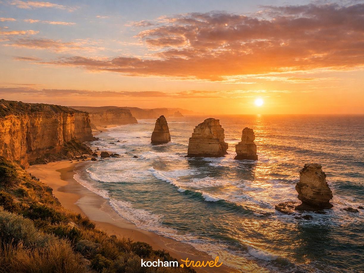 Dzień 3: Wielka Droga Oceaniczna (Great Ocean Road) – cuda natury w Melbourne