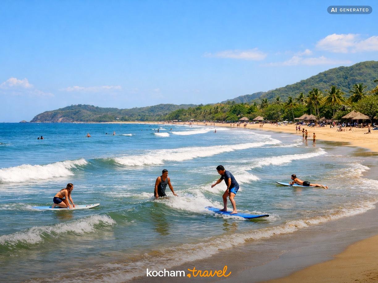 Dlaczego Tamarindo to pierwsza opcja dla początkujących surferów? w Tamarindo
