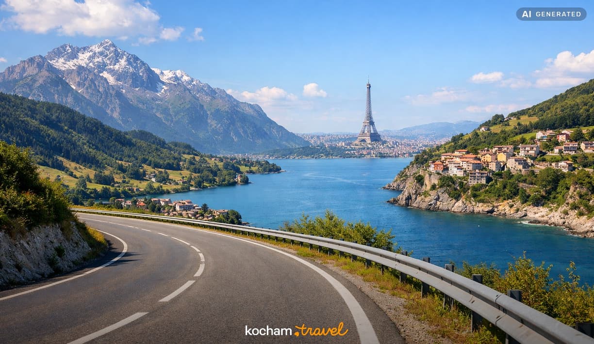 Ilustracja do tematu: Jak ułożyć road trip po Europie? Trasa na 10 dni