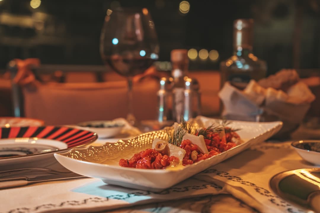 Romantyczna kolacja w lokalnej trattorii w Florencji