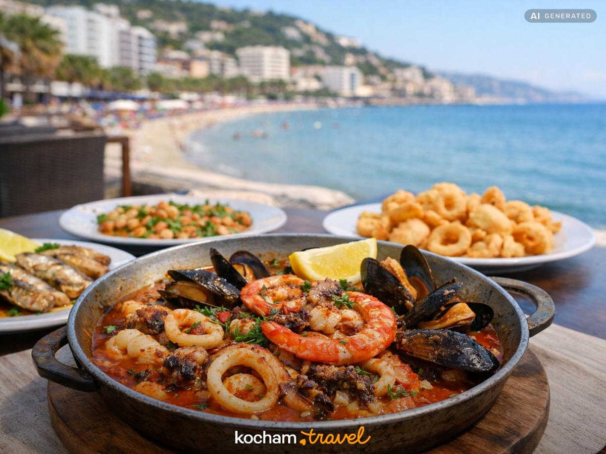Lokalna kuchnia i cukiernie w Durres w Durres