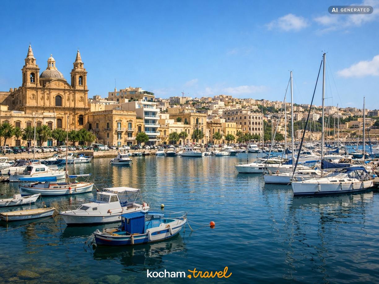 Msida jako alternatywa dla Sliemy w Sliema