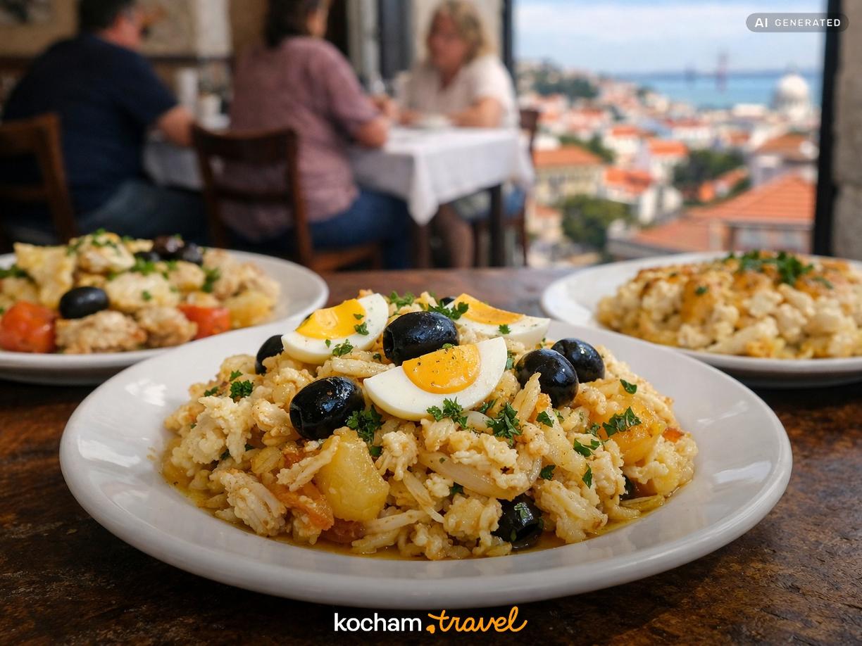 Bacalhau, czyli dorsz w setkach wcieleń w Lizbona