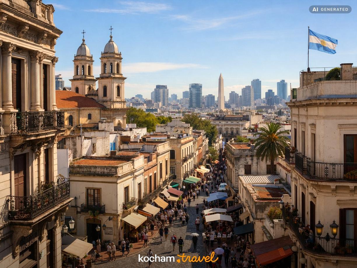 Fenomen dzielnicy San Telmo w Buenos Aires w Buenos Aires