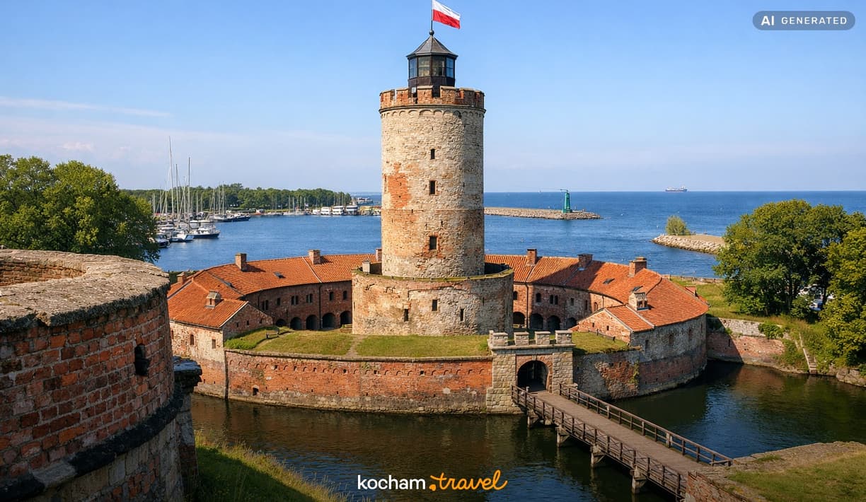 Ilustracja do tematu: Twierdza Wisłoujście. Jak zaplanować zwiedzanie najstarszej fortyfikacji morskiej na polskim wybrzeżu?