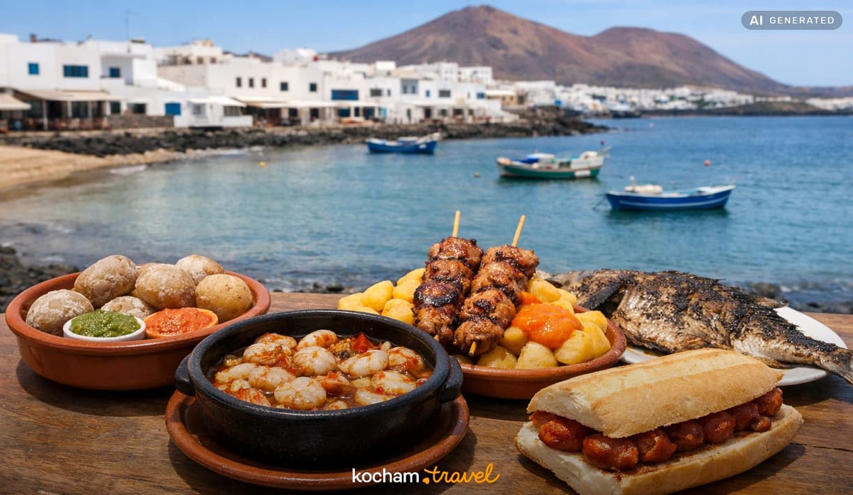 Ilustracja do tematu: Lanzarote: gdzie zjeść — lokalne klasyki i street food?