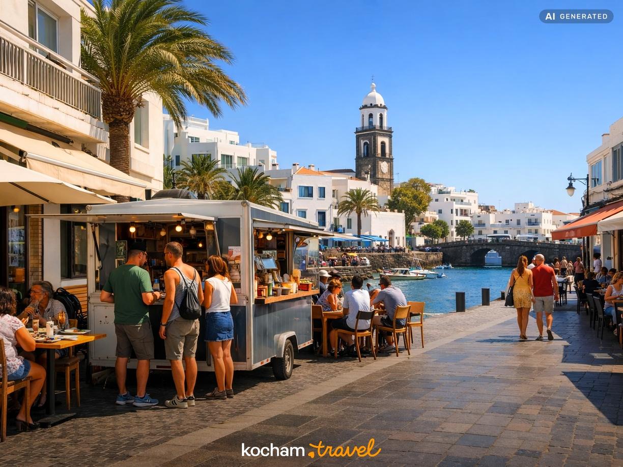 Gdzie zjeść w Arrecife? Sprawdzone restauracje i street food w Lanzarote