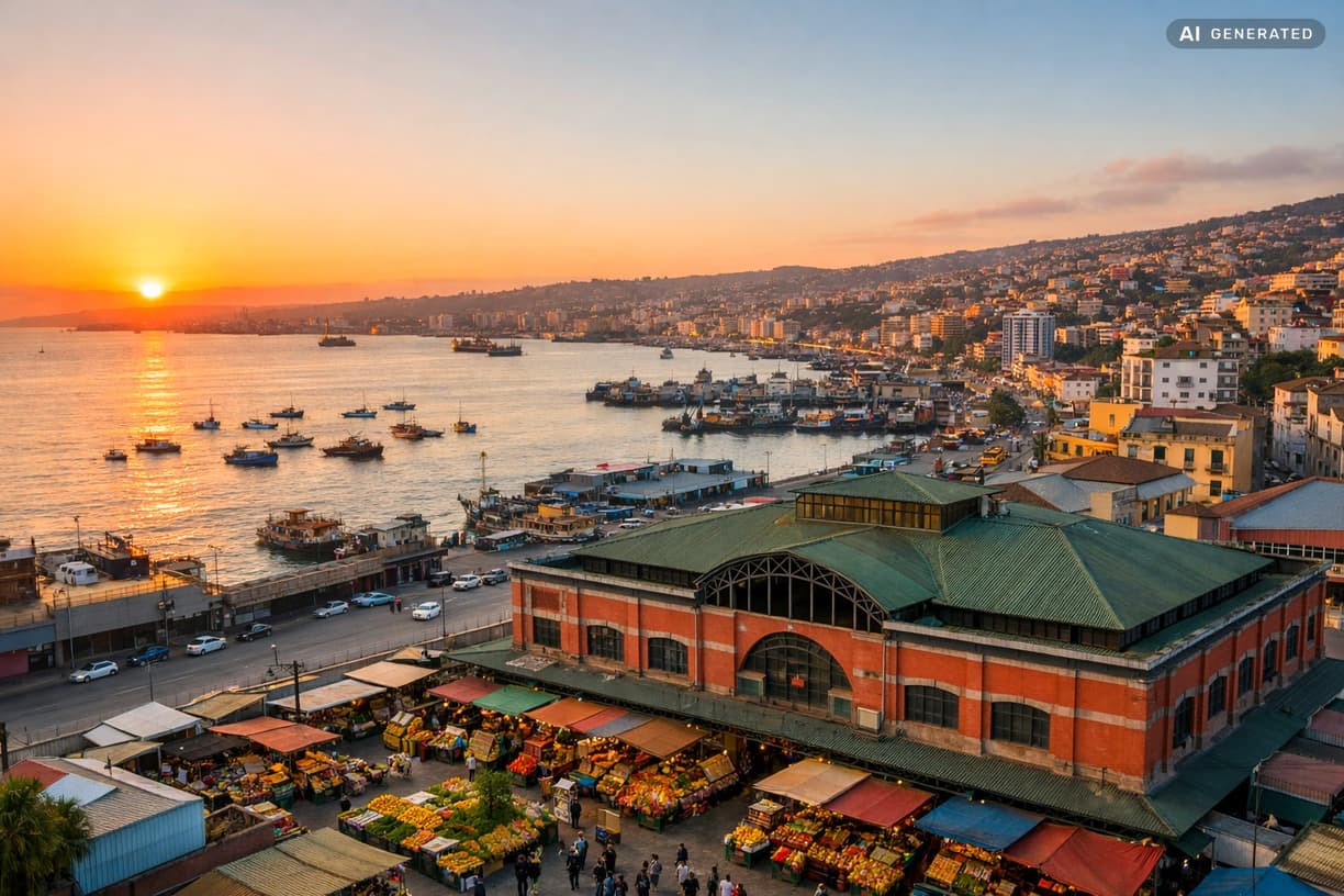 Gotowy na kulinarną przygodę w Chile? w Valparaíso