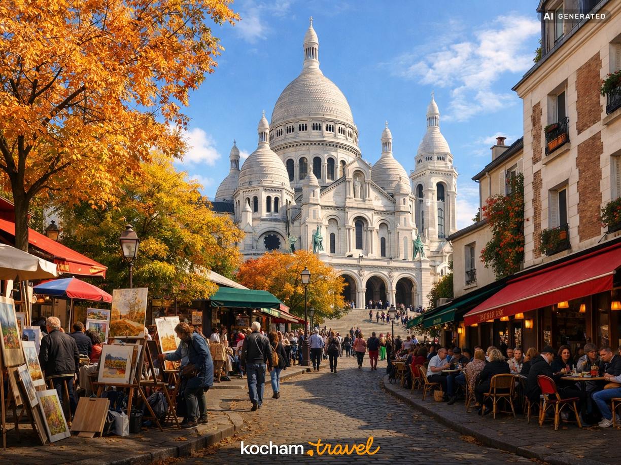 Dzień 1: Artystyczny Montmartre i klasyczne smaki w Paryż