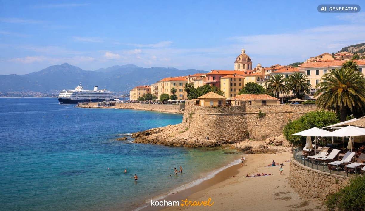 Ilustracja do tematu: Ajaccio: jak dojechać i gdzie spać — przejrzysty plan?