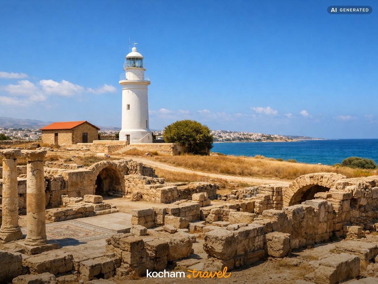 Najlepsze punkty widokowe w centrum Pafos w Pafos