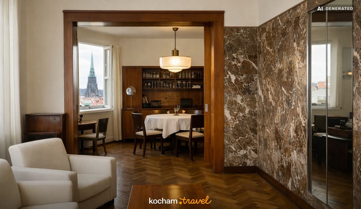 Ilustracja do tematu: City break z Warszawy: czeskie Pilzno - śladami modernistycznych wnętrz Adolfa Loosa i przedwojennego designu