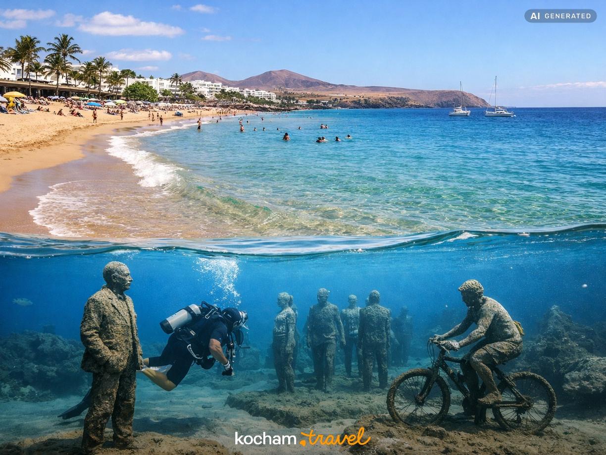 Podwodne Muzeum Atlantyku – Unikalna Atrakcja Lanzarote w Lanzarote