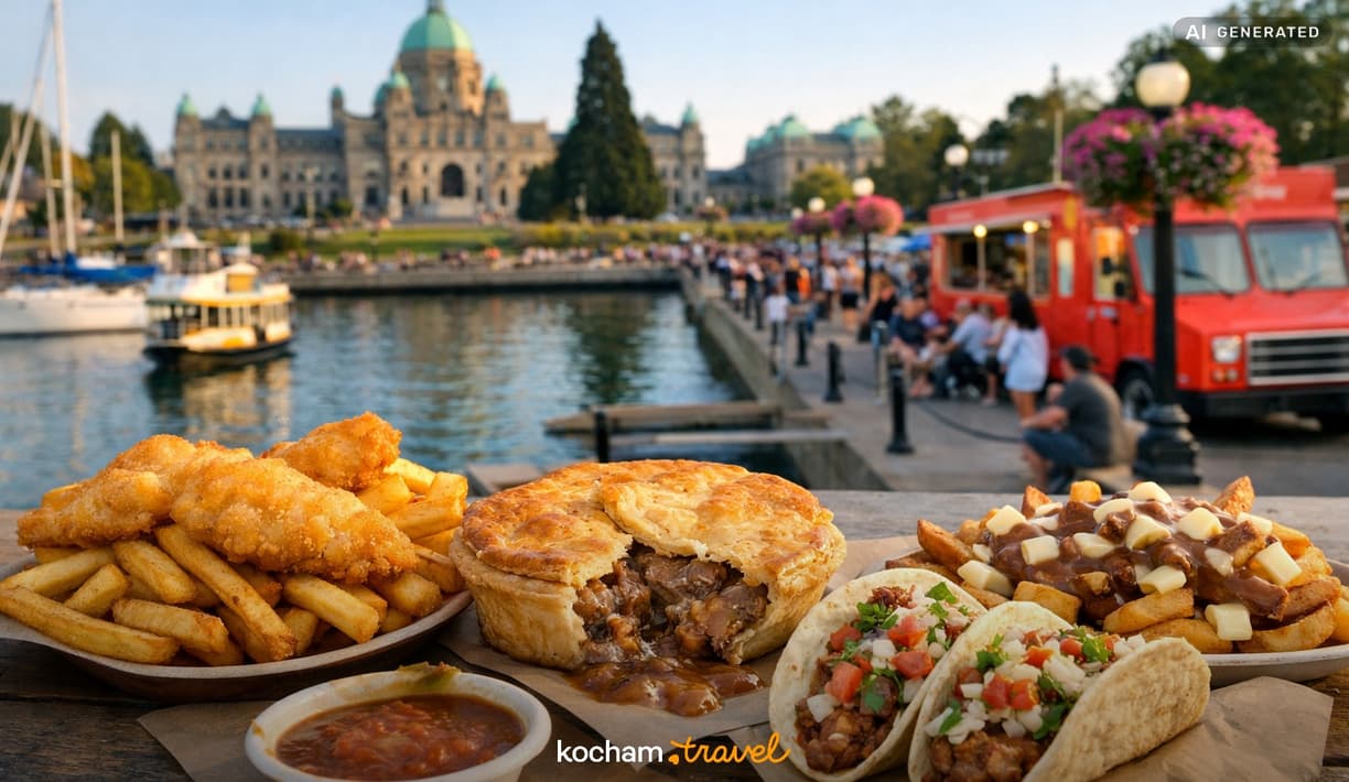 Ilustracja do tematu: Victoria: gdzie zjeść — lokalne klasyki i street food?